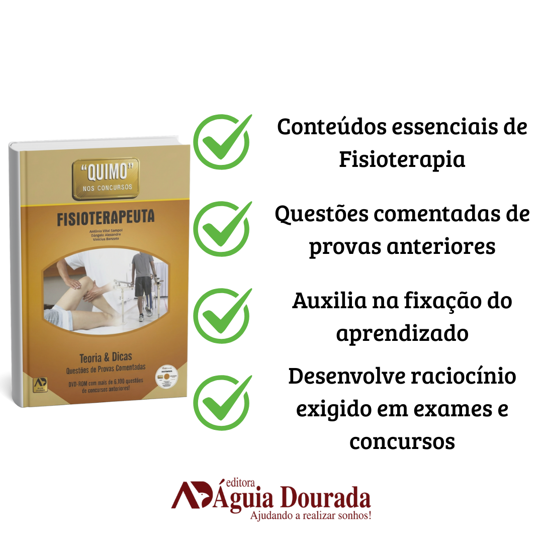 Quimo Fisioterapeuta Teoria e Dicas. Questões Comentadas + 24.000 Questões - Image 2