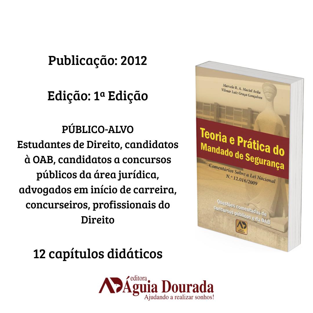 Teoria e Prática do Mandado de Segurança: Questões comentadas. Concursos Públicos e da OAB - Image 3