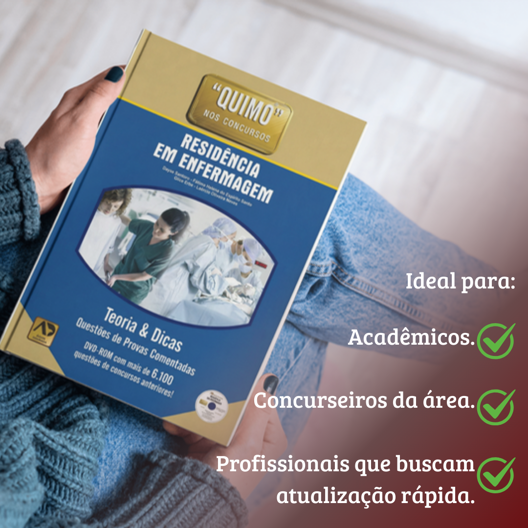 Quimo Residência em Enfermagem: Teoria e Dicas. Questões Comentadas + 6.100 Questões - Image 5