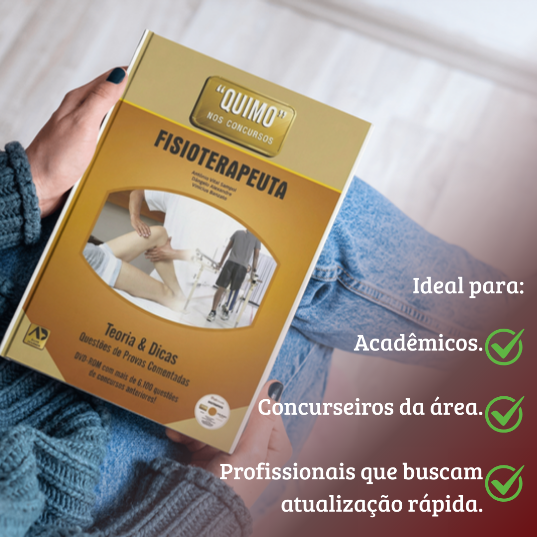 Quimo Fisioterapeuta Teoria e Dicas. Questões Comentadas + 24.000 Questões - Image 5
